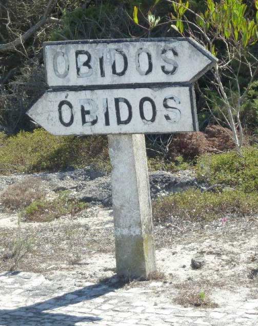 Richting Óbidos