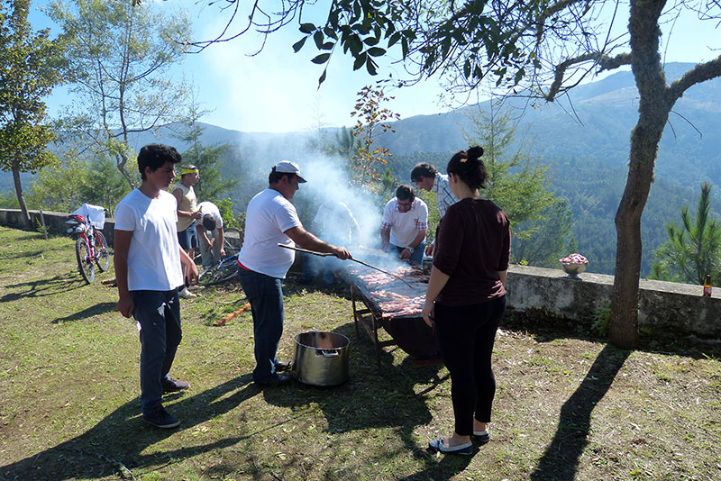 wandeling Maladão barbecue