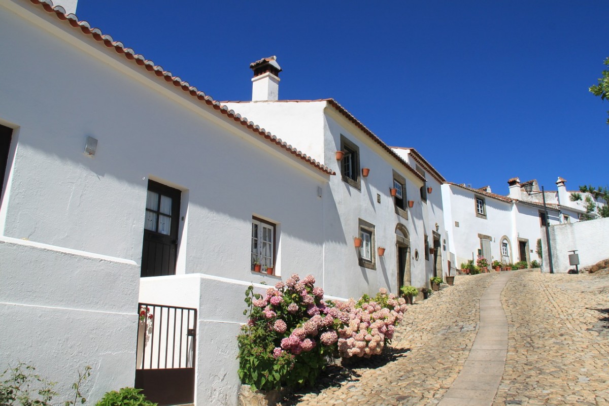 dorpje in Alentejo Portugal