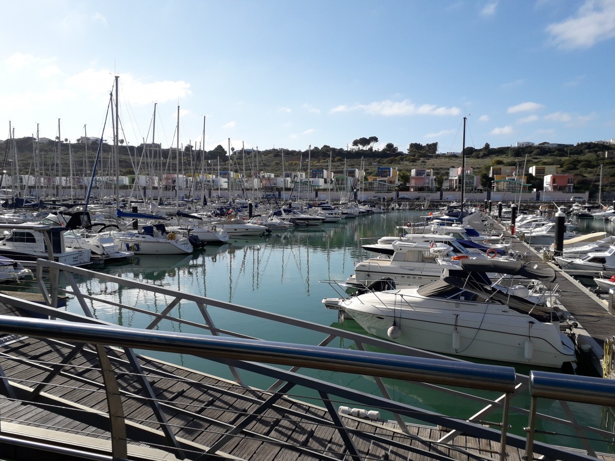 Boten in de jachthaven (Marina) van Albufeira