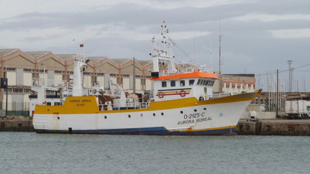 Portugese trawler Aurora Boreal