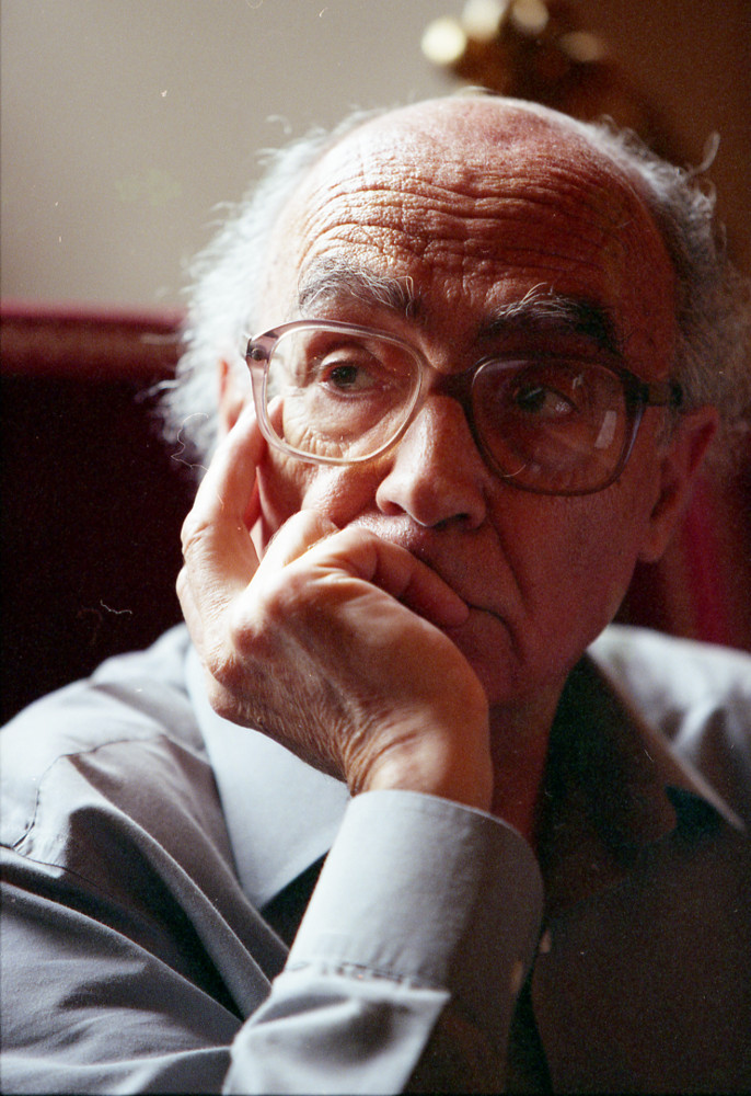 Portretfoto van José Saramago.