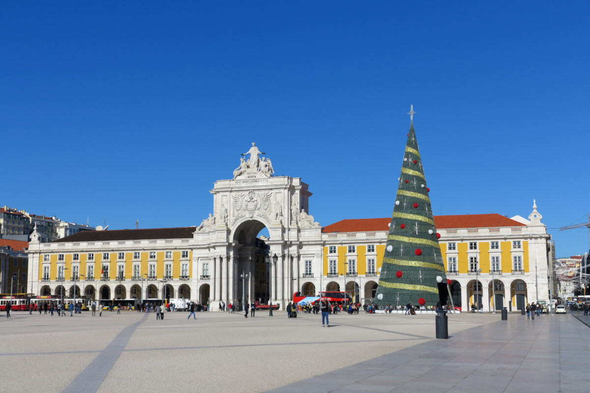 Kerst in Lissabon Portugal Portal