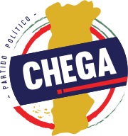 Logo van de Portugese politieke partij Chega (PVV wilders)