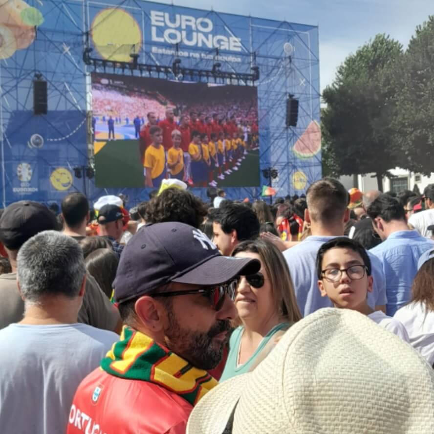 Eurolounge fanzone in Portugal