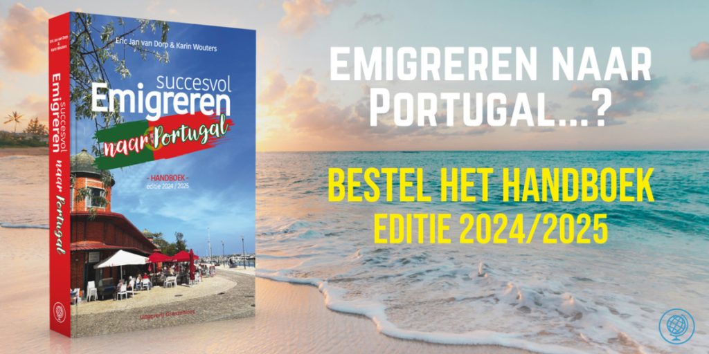 Boekkaft Succesvol Emigreren naar Portugal