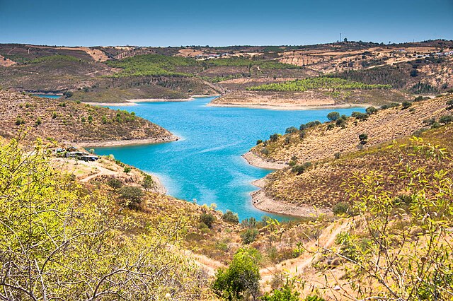 De Odeleite rivier