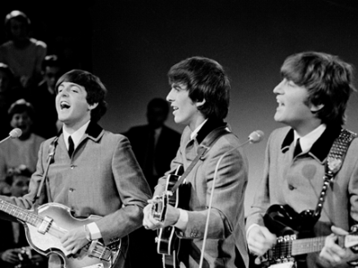 The Beatles in de VARA studios in 1964 - Foto: Wikimedia