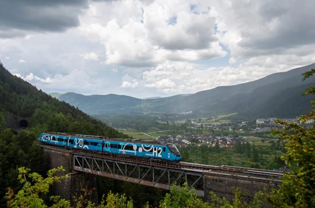 De waterstoftrein