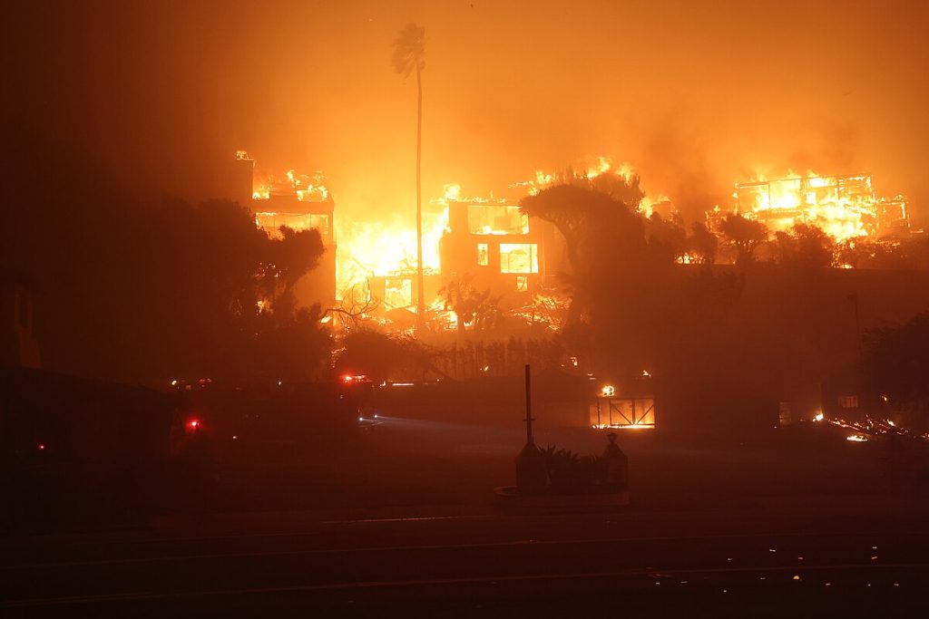 Brand Palisades Los Angeles 2025 - Foto Cal Fire Oficial 